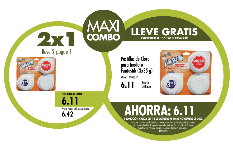 Maxicombo 2×1 -16