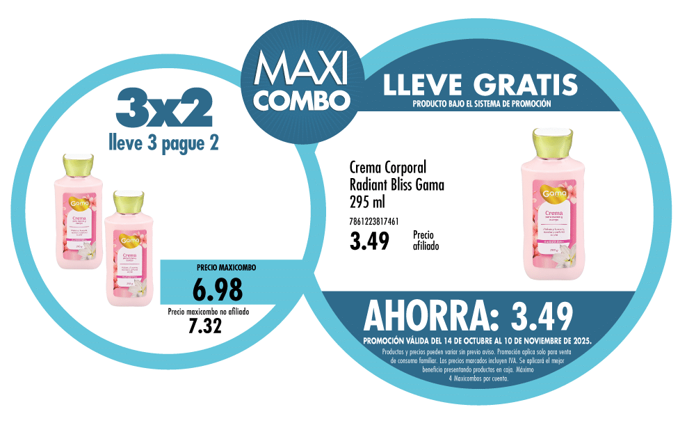 Maxicombo 3×2 -12