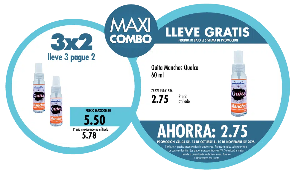 Maxicombo 3×2 -30 Maxicombo 3×2 -30