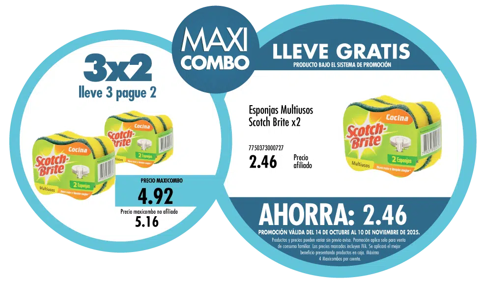 Maxicombo 3×2 -34 Maxicombo 3×2 -34