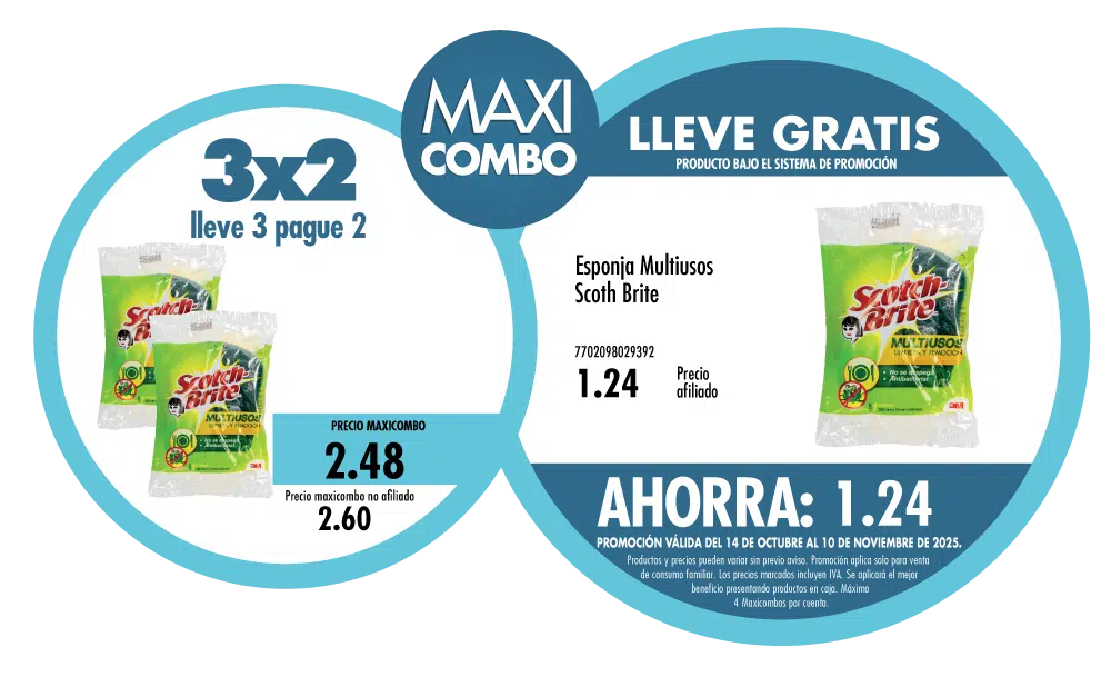 Maxicombo 3×2 -38 Maxicombo 3×2 -38