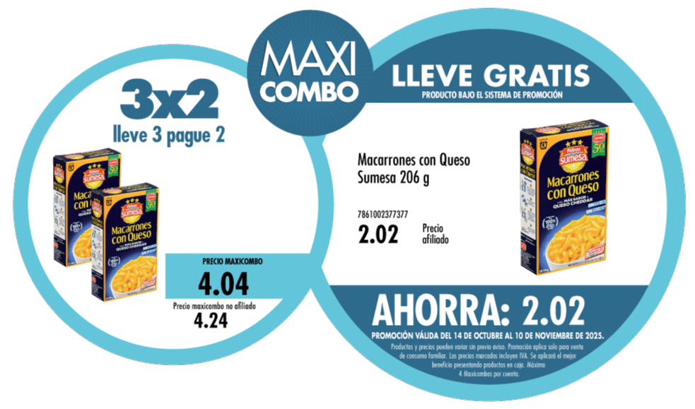Maxicombo 3×2 -5