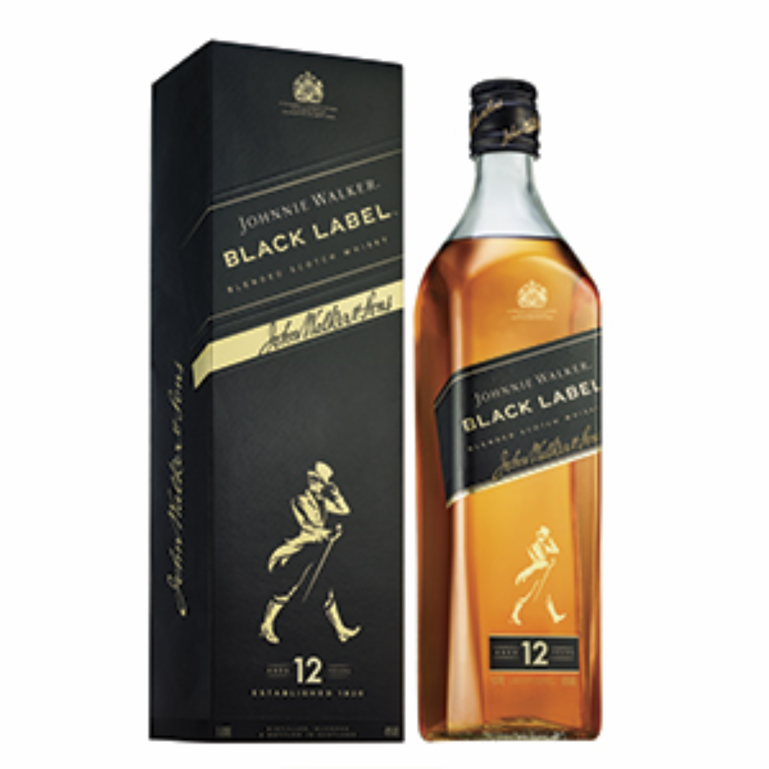 Whisky Black Label Johnnie Walker 1000 Ml