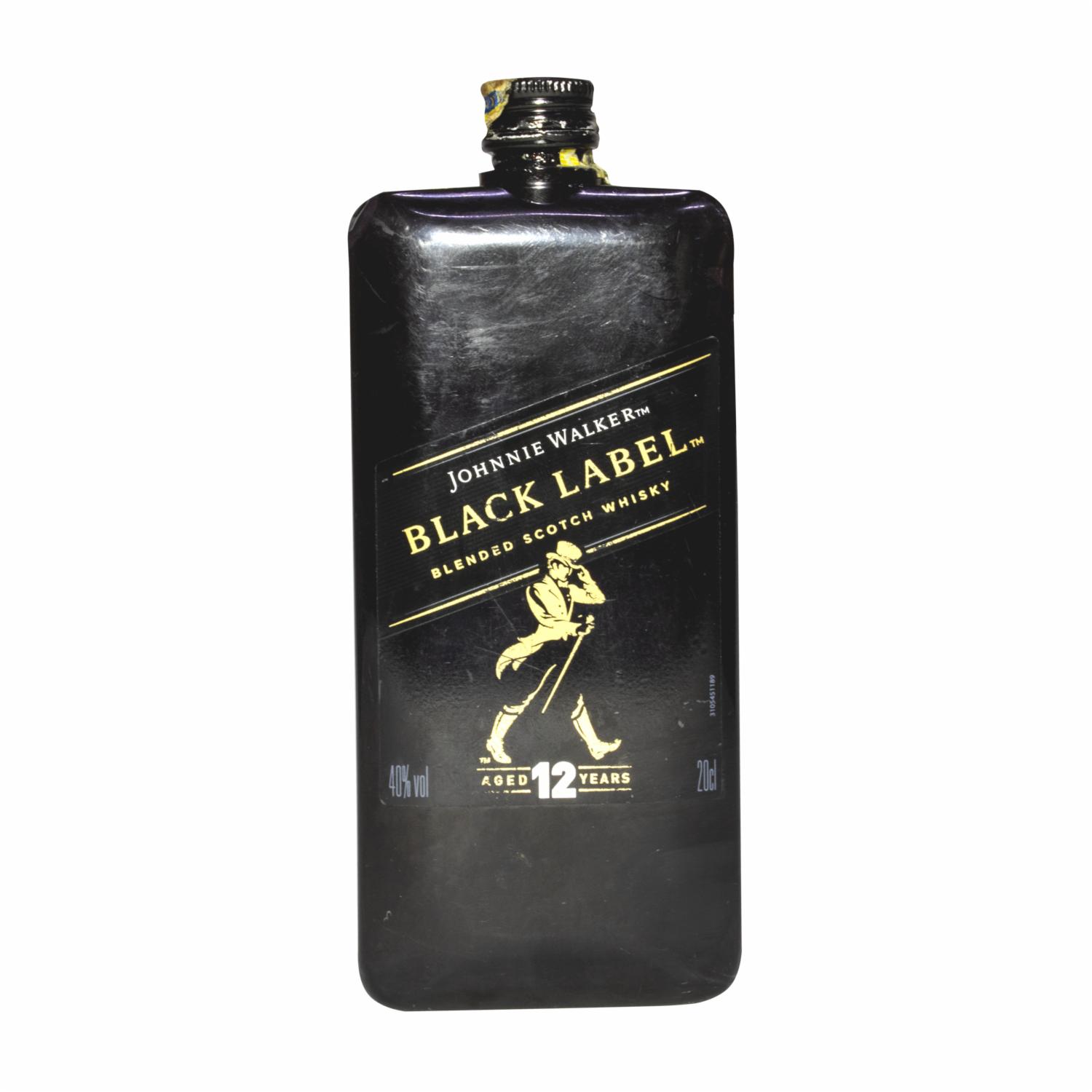 Whisky Black Pocket Johnnie Walker 200 Ml