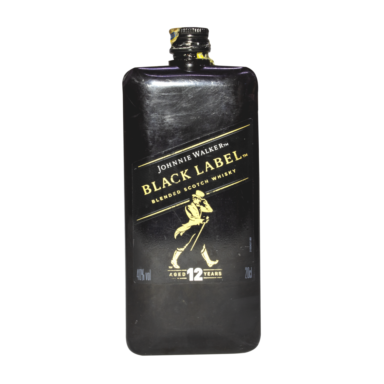 Whisky Black Pocket JOHNNIE WALKER 200 Ml