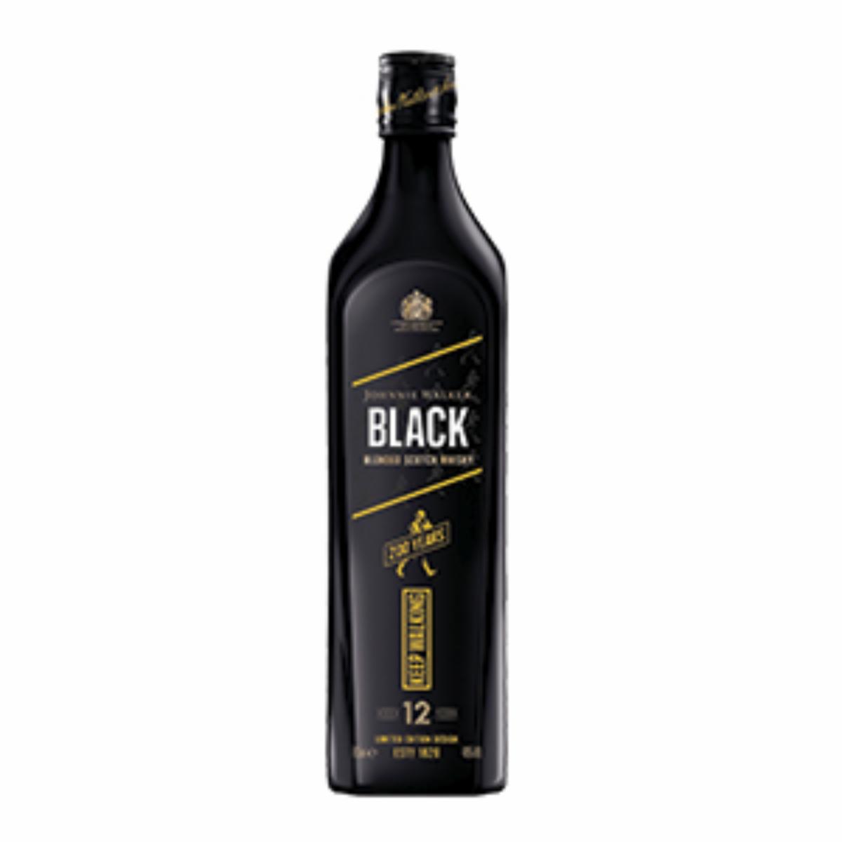 Whisky Black Icono Johnnie Walker 700 Ml