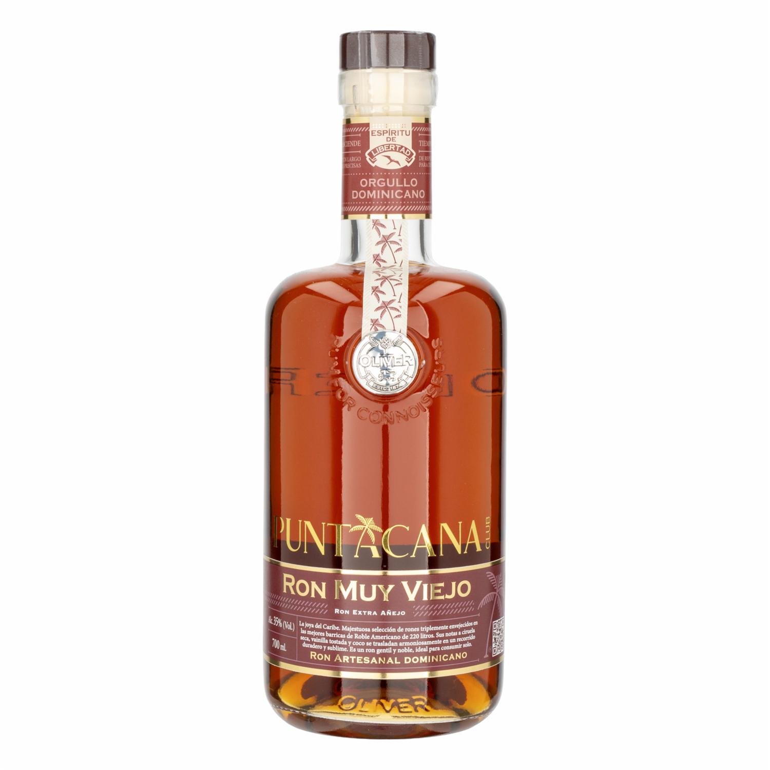 Ron Añejo Muy Viejo Punta Cana 700 Ml