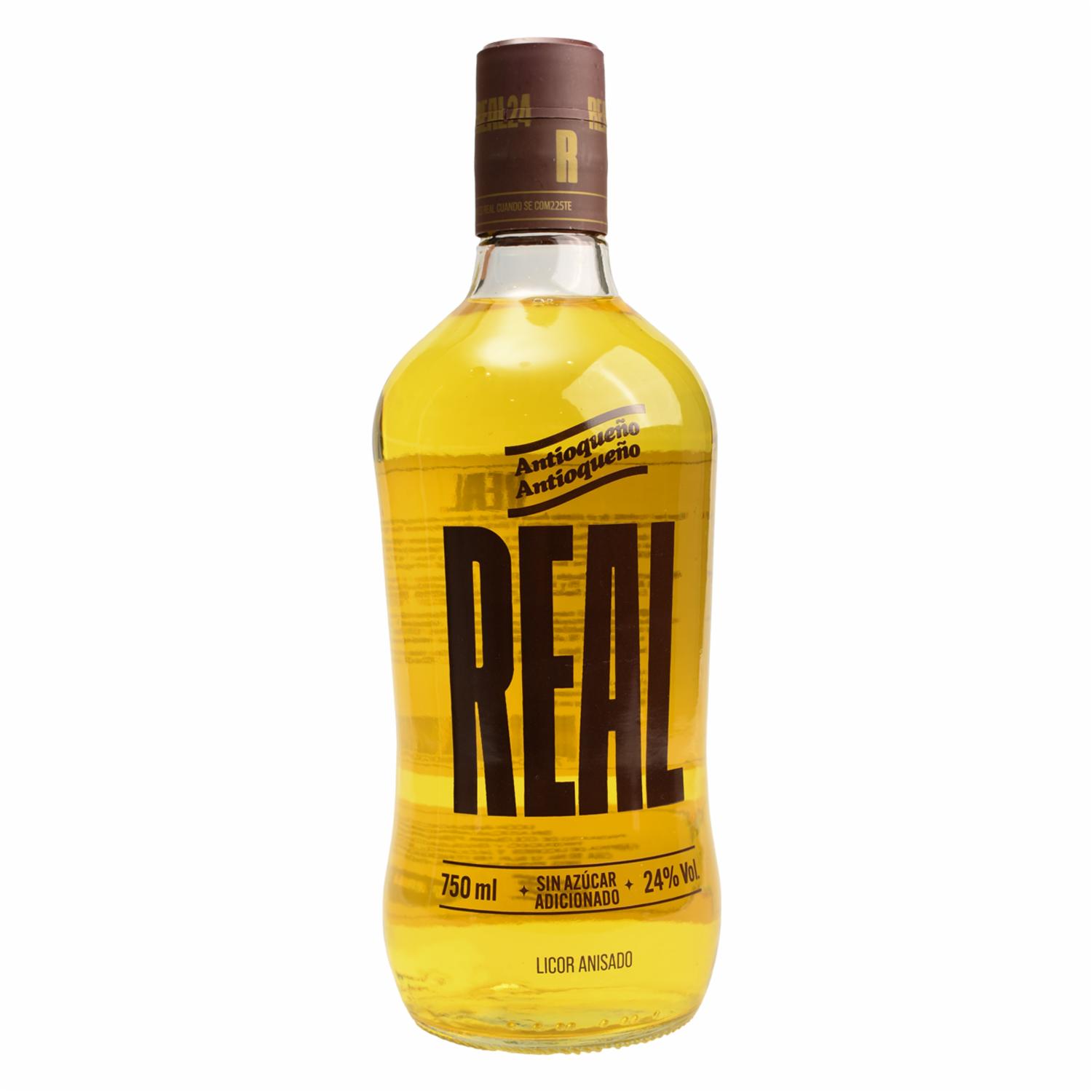 Aguardiente Real AntioqueÑo 750 Ml
