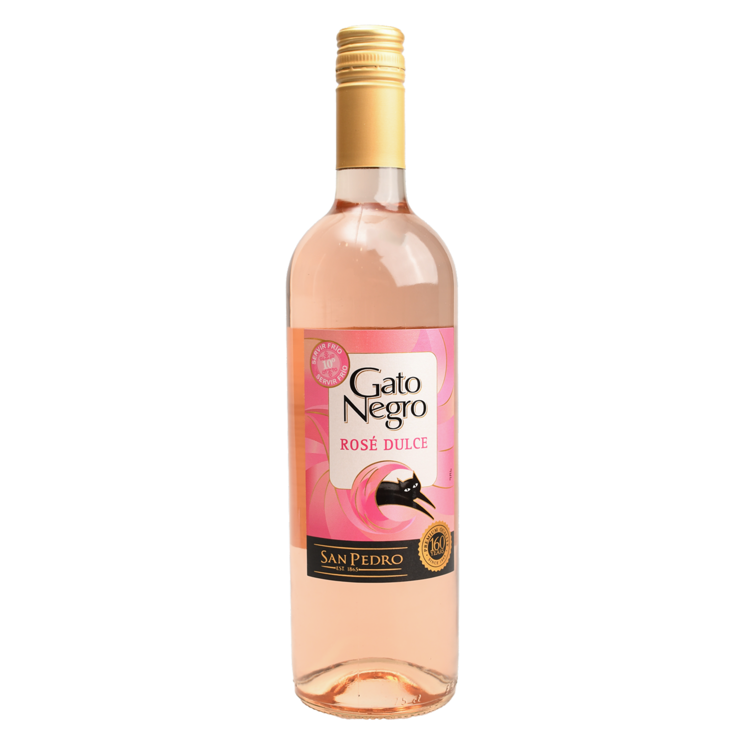 Vino Rose Dulce Gato Negro 750 Ml