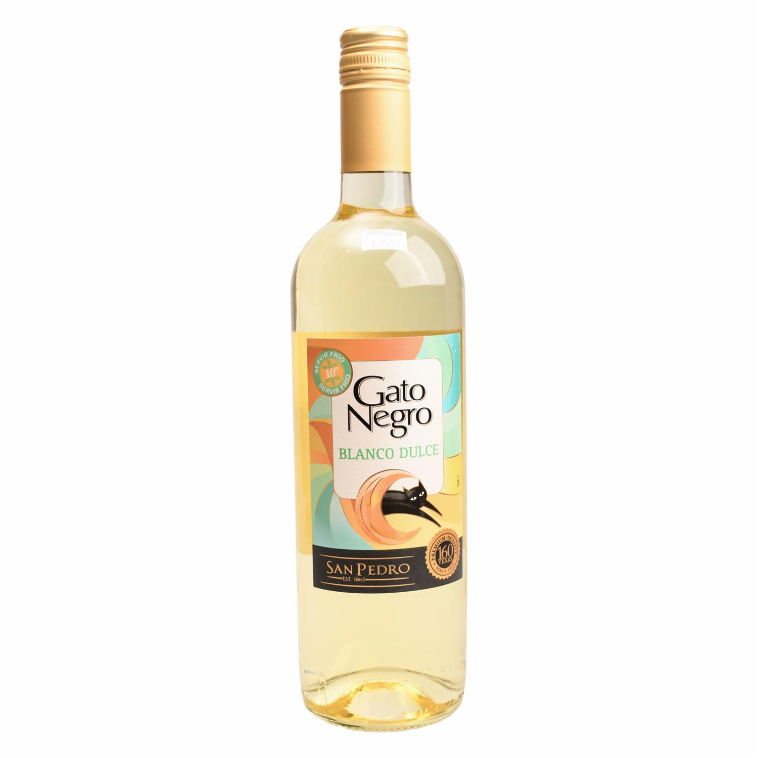 Vino Blanco Dulce Gato Negro 750 Ml