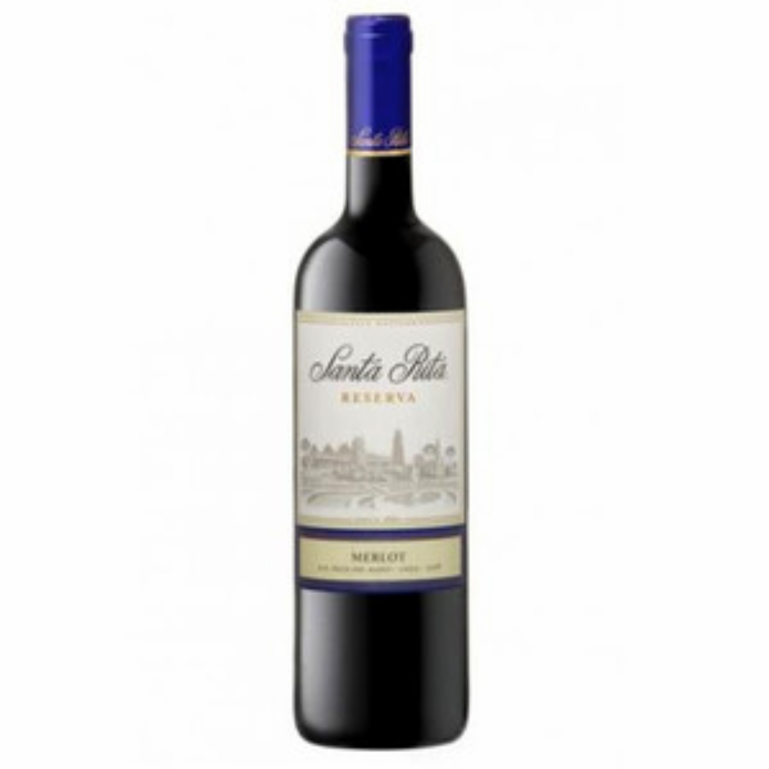 Vino Tinto Reserva Merlot Santa Rita 750 Ml