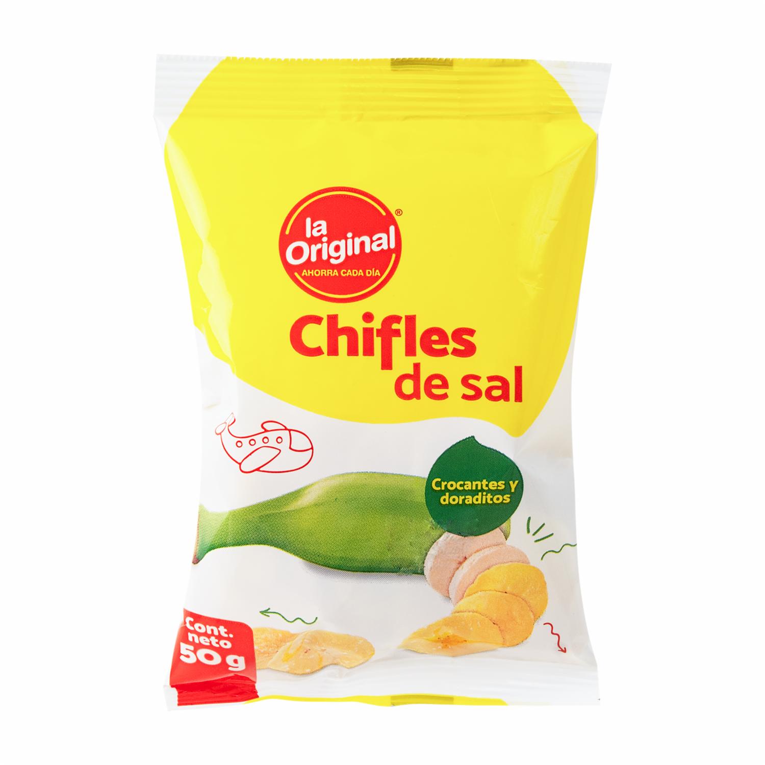 Chifles De Sal LA ORIGINAL 50 G