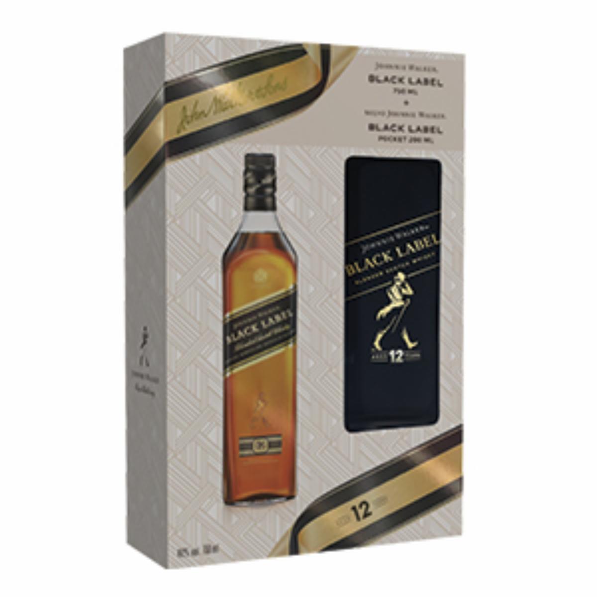Pack Whisky Black JOHNNIE WALKER 950 Ml