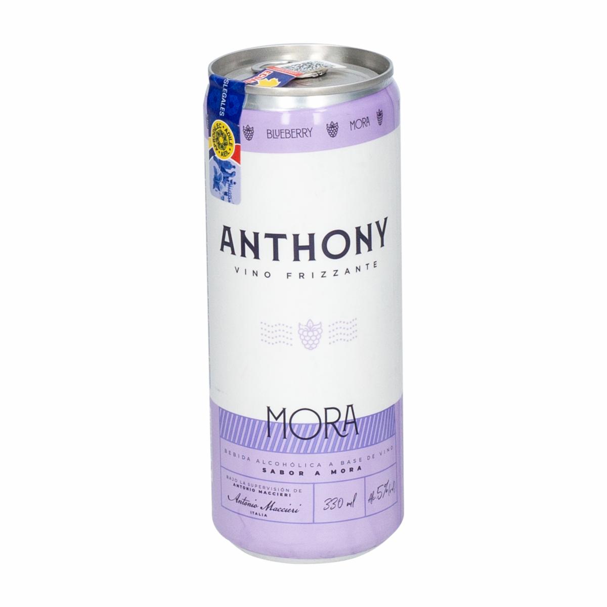 Vino Frizante De Mora Anthony 330 Ml