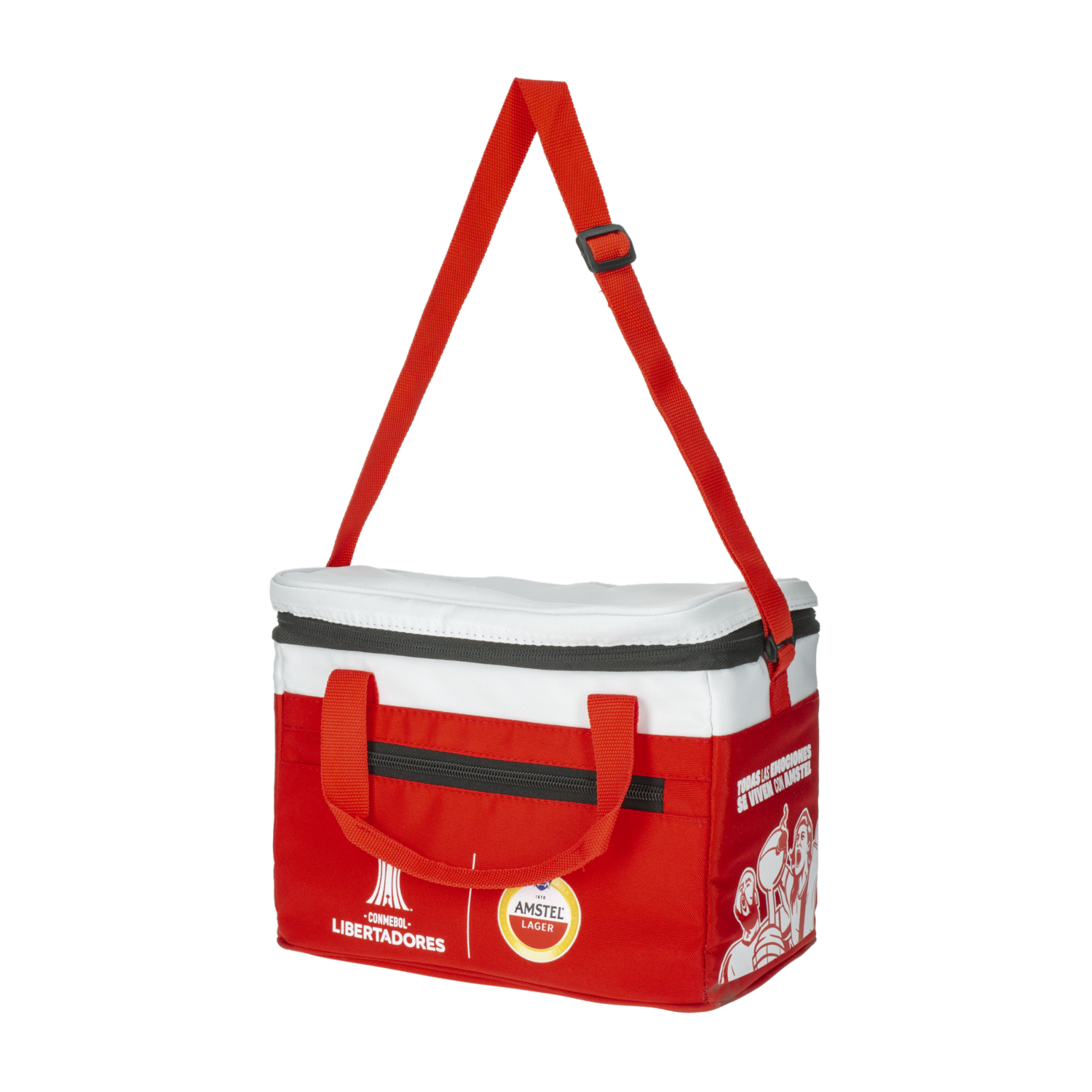 Cooler Copa Libertadores AMSTEL Rojo