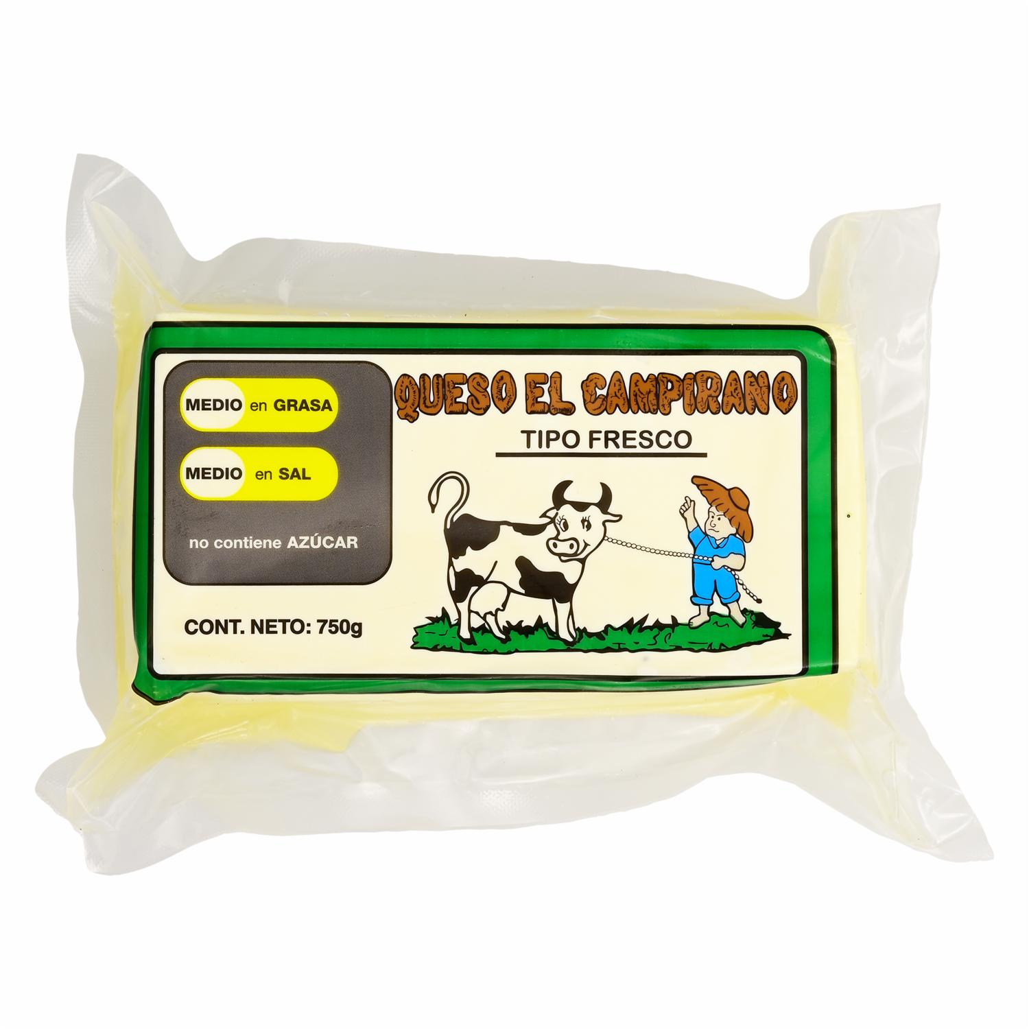 Queso Fresco QUESO EL CAMPIRANO 750 G