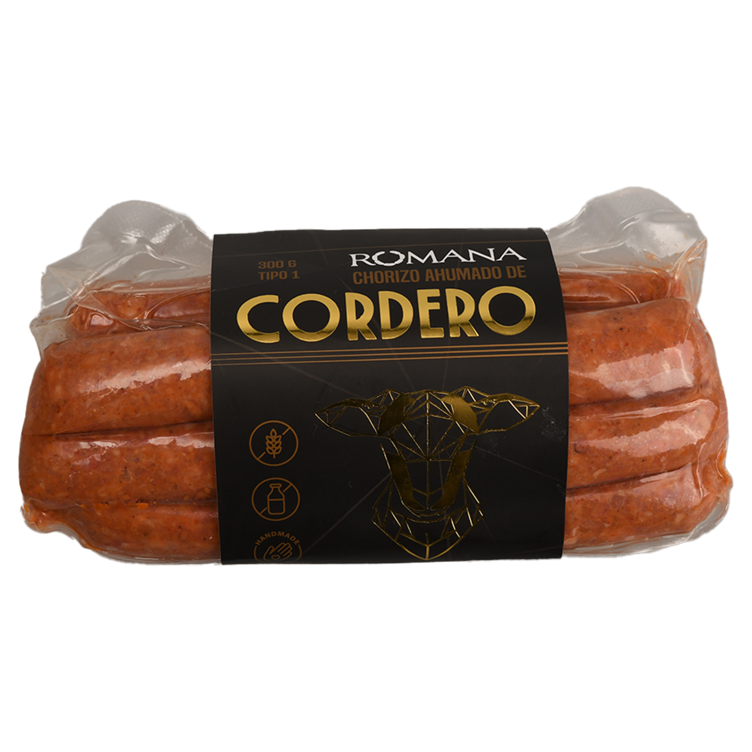 Chorizo Ahumado De Cordero ROMANA 300 G
