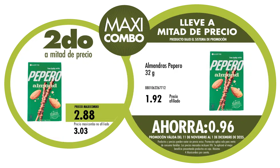 Maxicombo mitad de precio 4