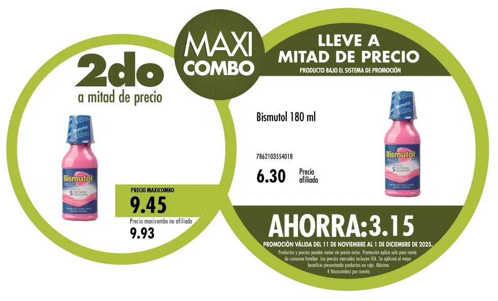 Maxicombo mitad de precio 8