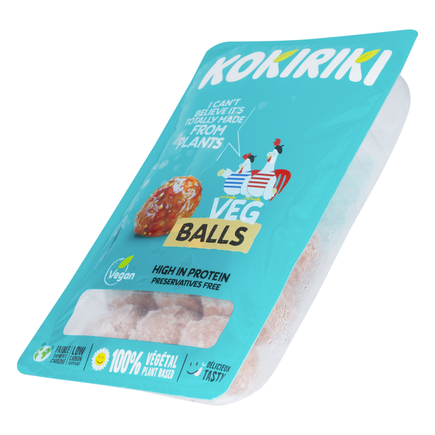 Albóndigas Veganas Altas En Proteína KOKIRIKI 150 G