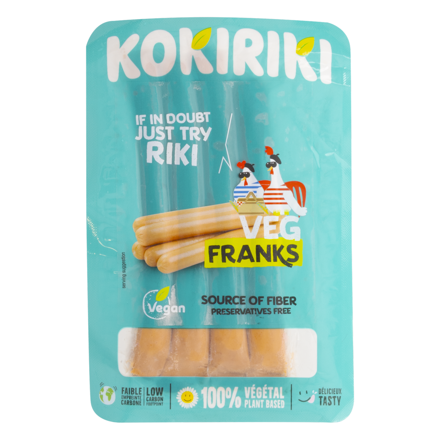 Mini Salchichas Veganas KOKIRIKI 140 G