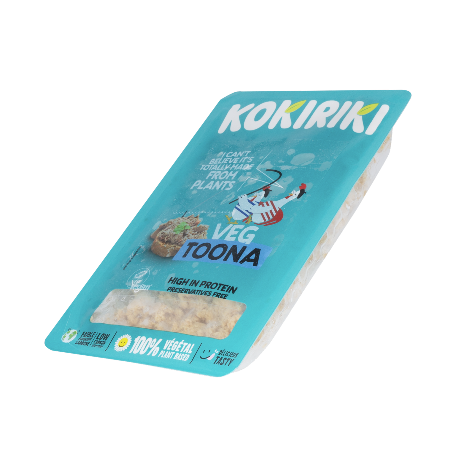 Proteína Vegana Sabor Atún KOKIRIKI 150 G