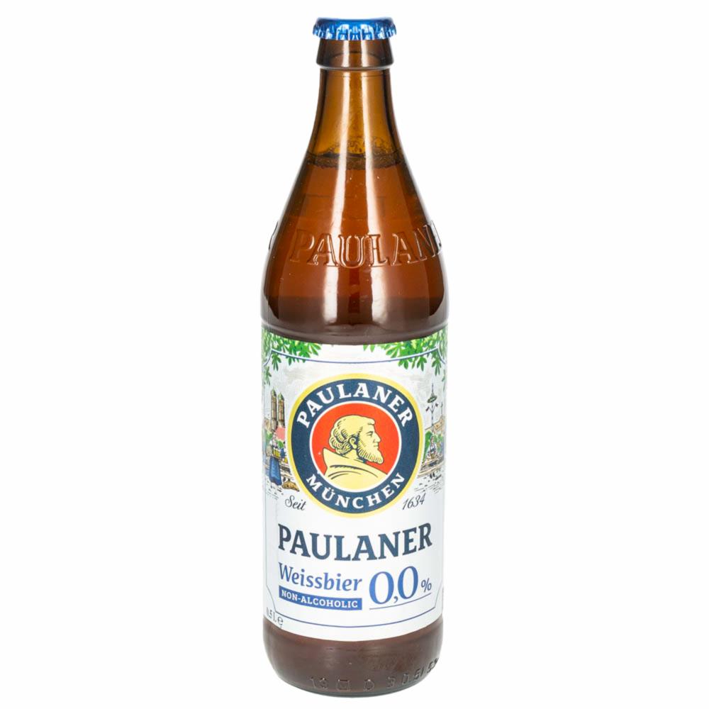 Cerveza Alemana Sin Alcohol Paulaner 500 Ml