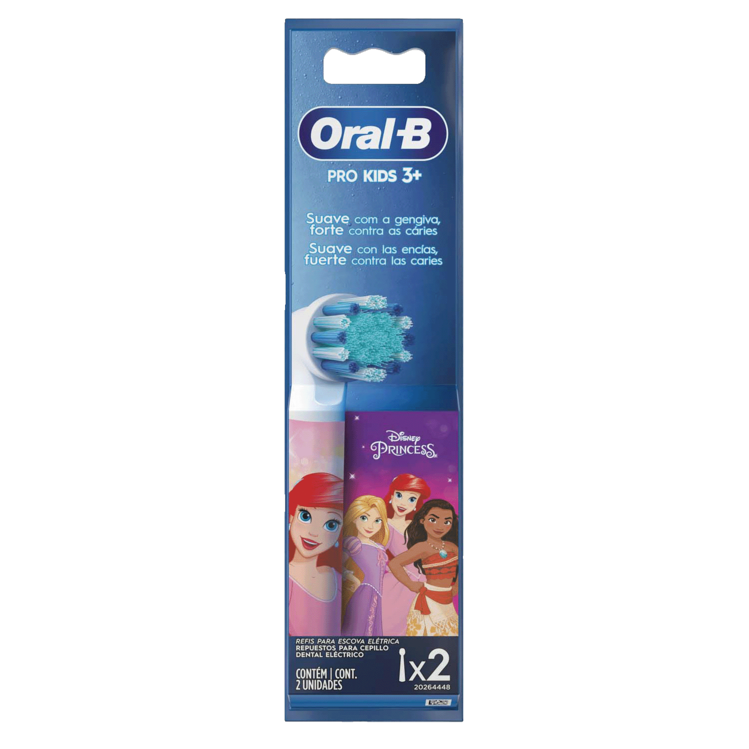 Repuesto Para Cepillo Eléctrico Disney Cars Cabezal Redondo ORAL-B 2 Uds