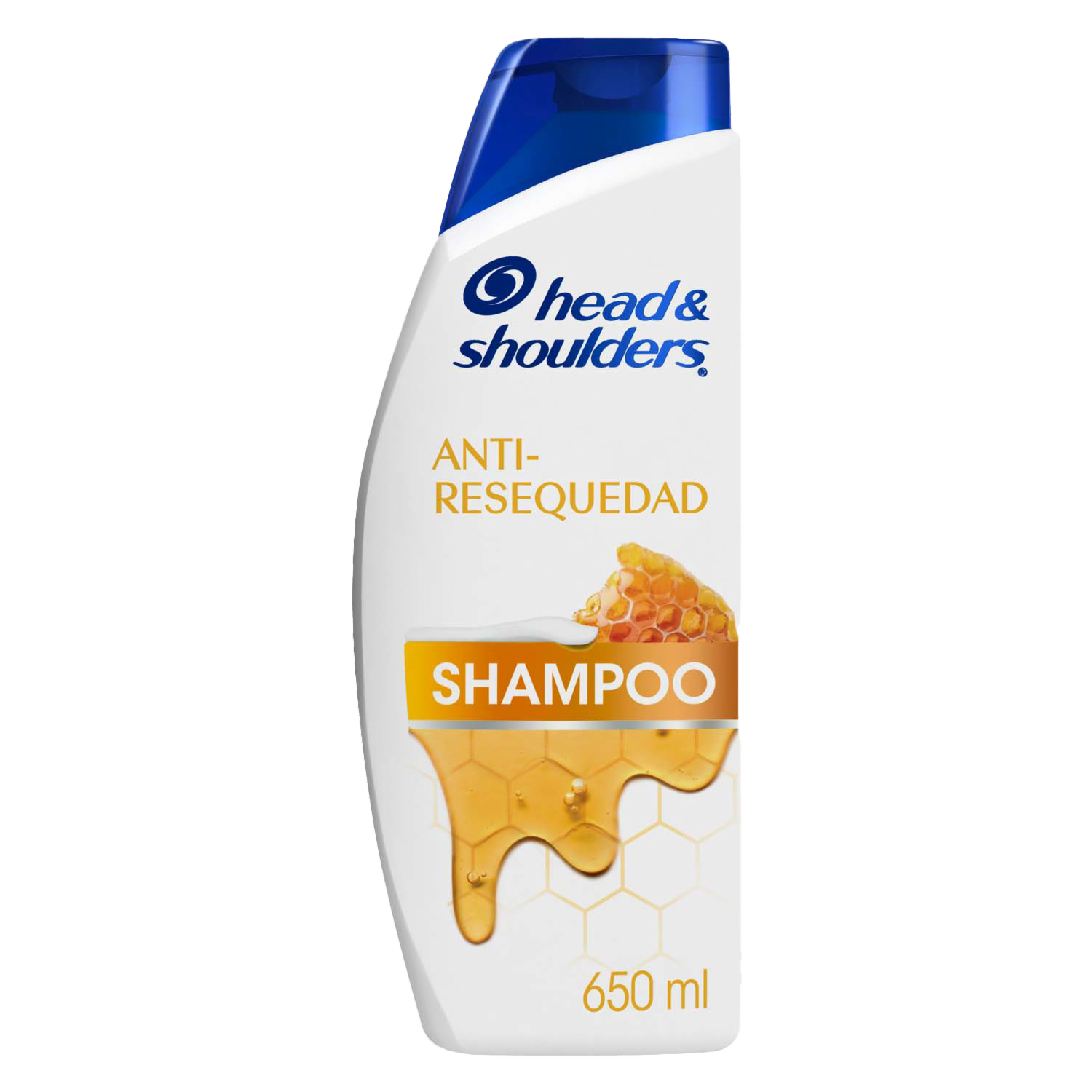 Shampoo De Cabello Anti-Resequedad Nutrición Diaria Miel Aceites Y Esenciales HEAD & SHOULDERS 650 Ml