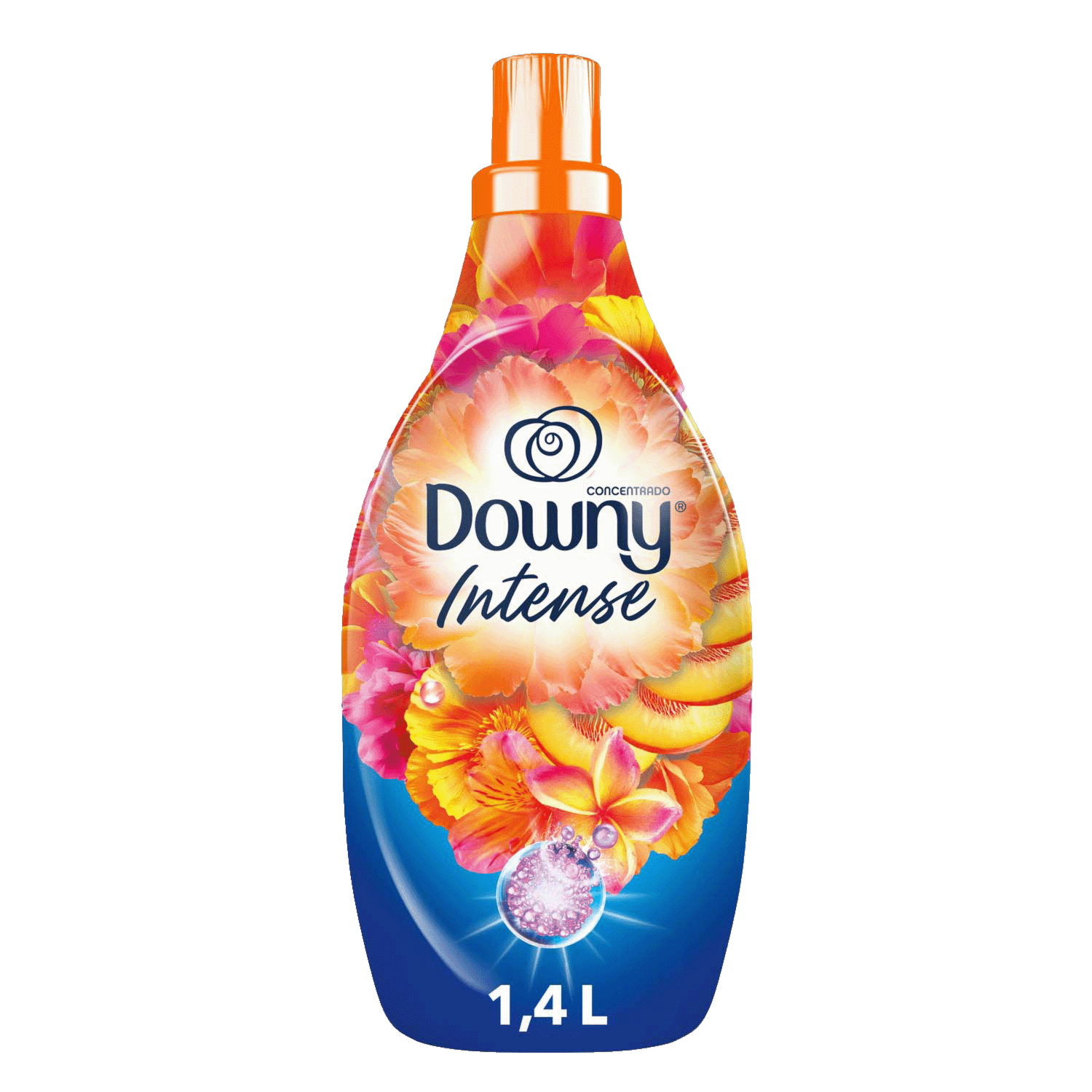 Suavizante Intense Exótico Aroma Dulce Con Notas Frutales DOWNY 1400 Ml