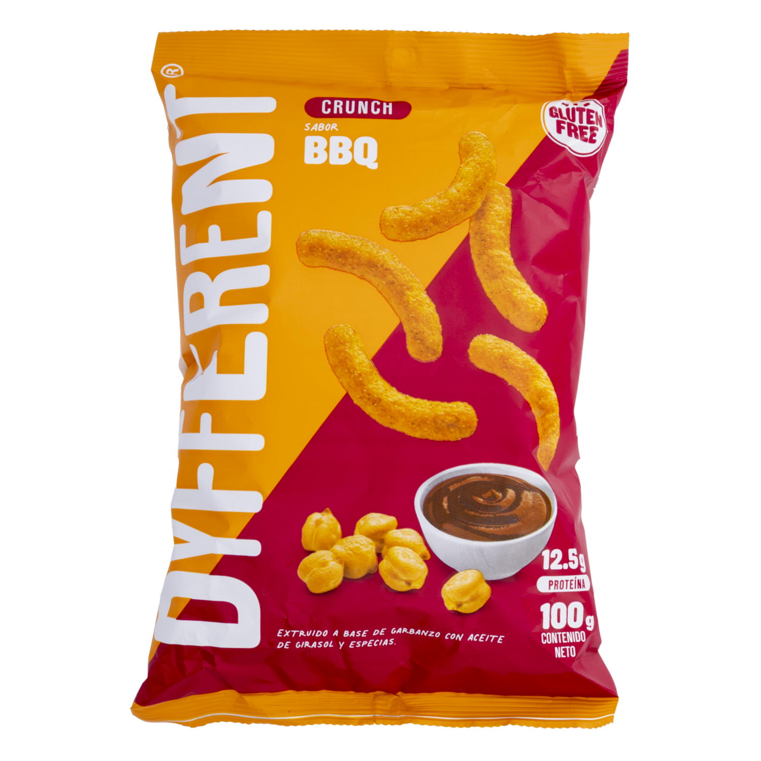 Bocaditos De Garbanzo Sabor Bbq DYFFERENT 100 G