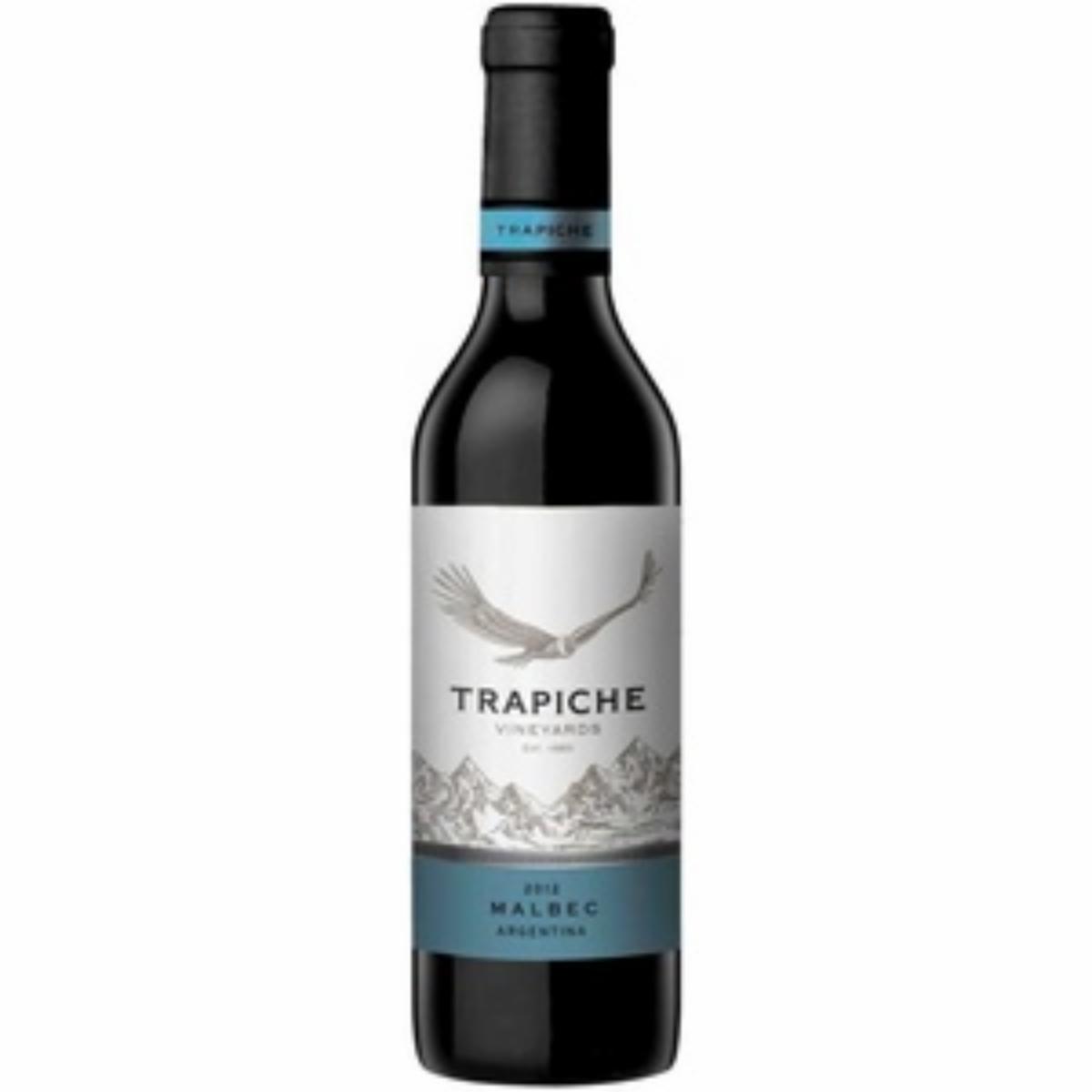 Vino Tinto Malbec TRAPICHE 375 Ml