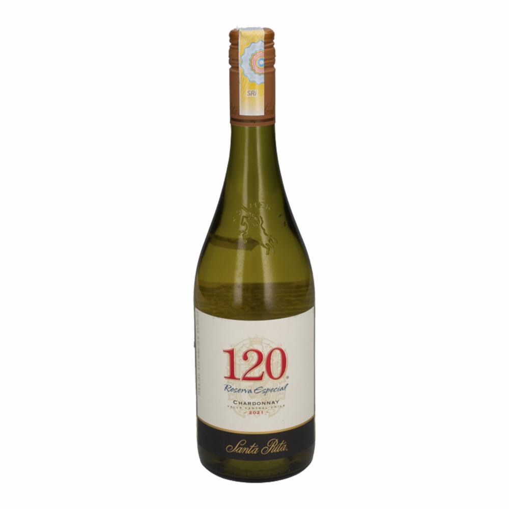 Vino Blanco 120 Chardonnay Santa Rita 750 Ml