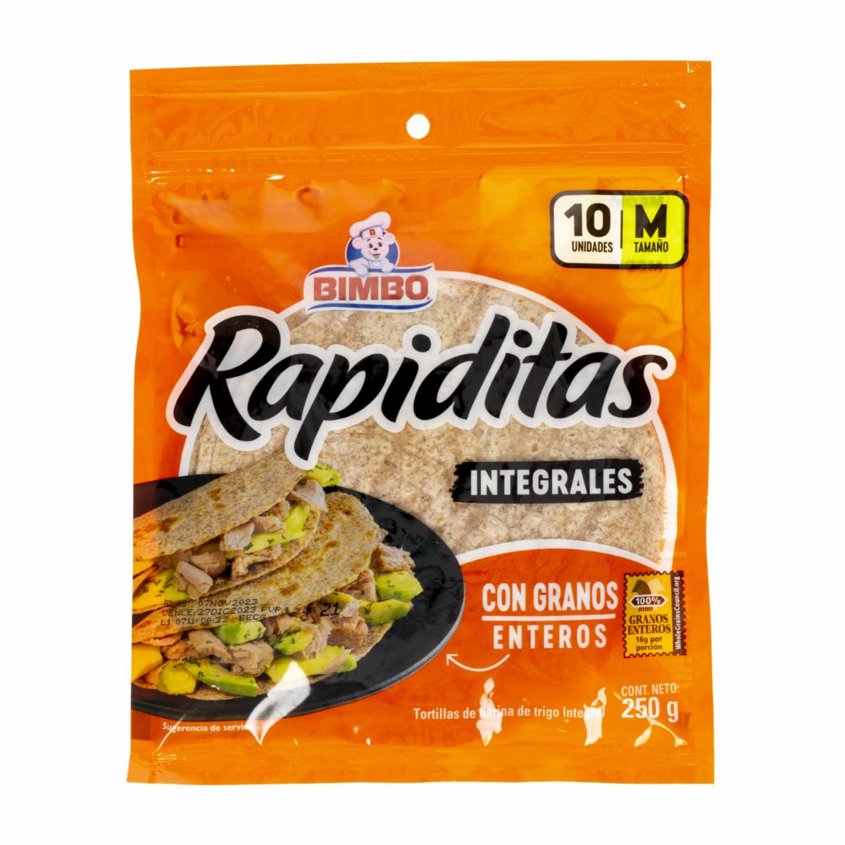 Tortillas Integrales BIMBO 250 G