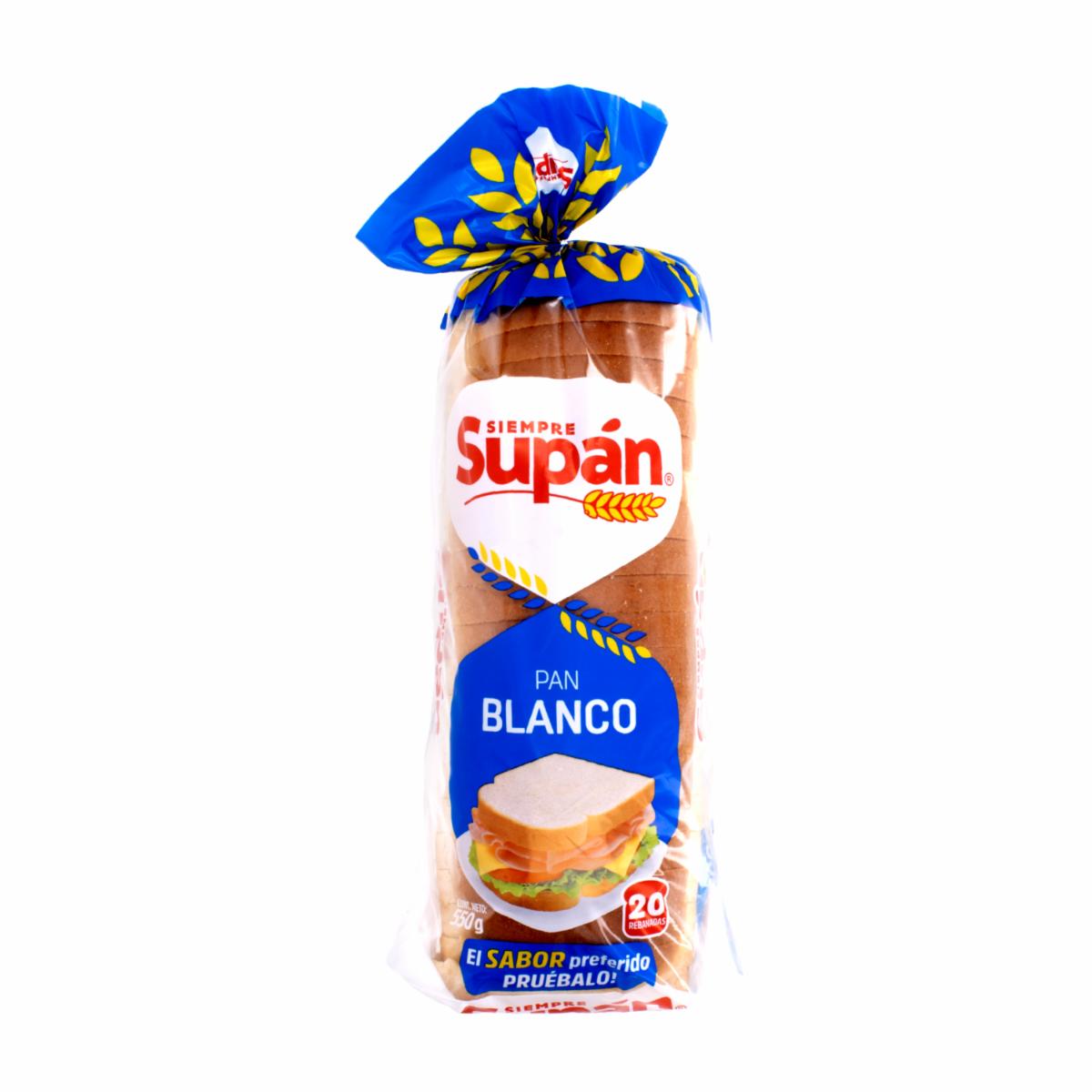 Pan Blanco Molde SUPÁN 550 G