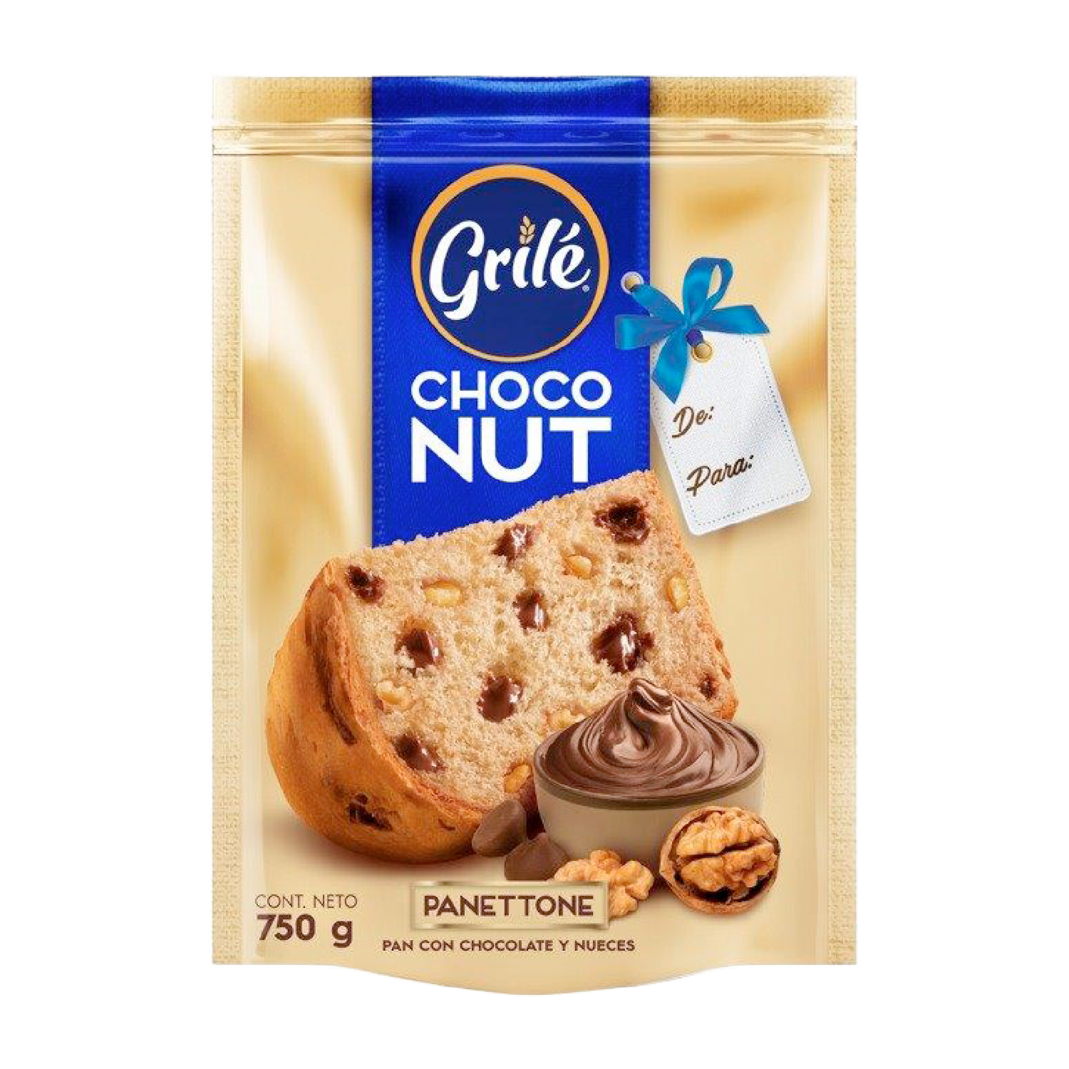 Panettone Choconut GRILÉ Doypack 750 G