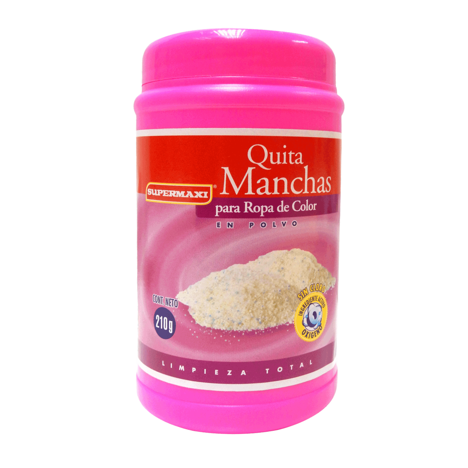 Quita Manchas En Polvo Para Ropa DE Color SUPERMAXI 210 G