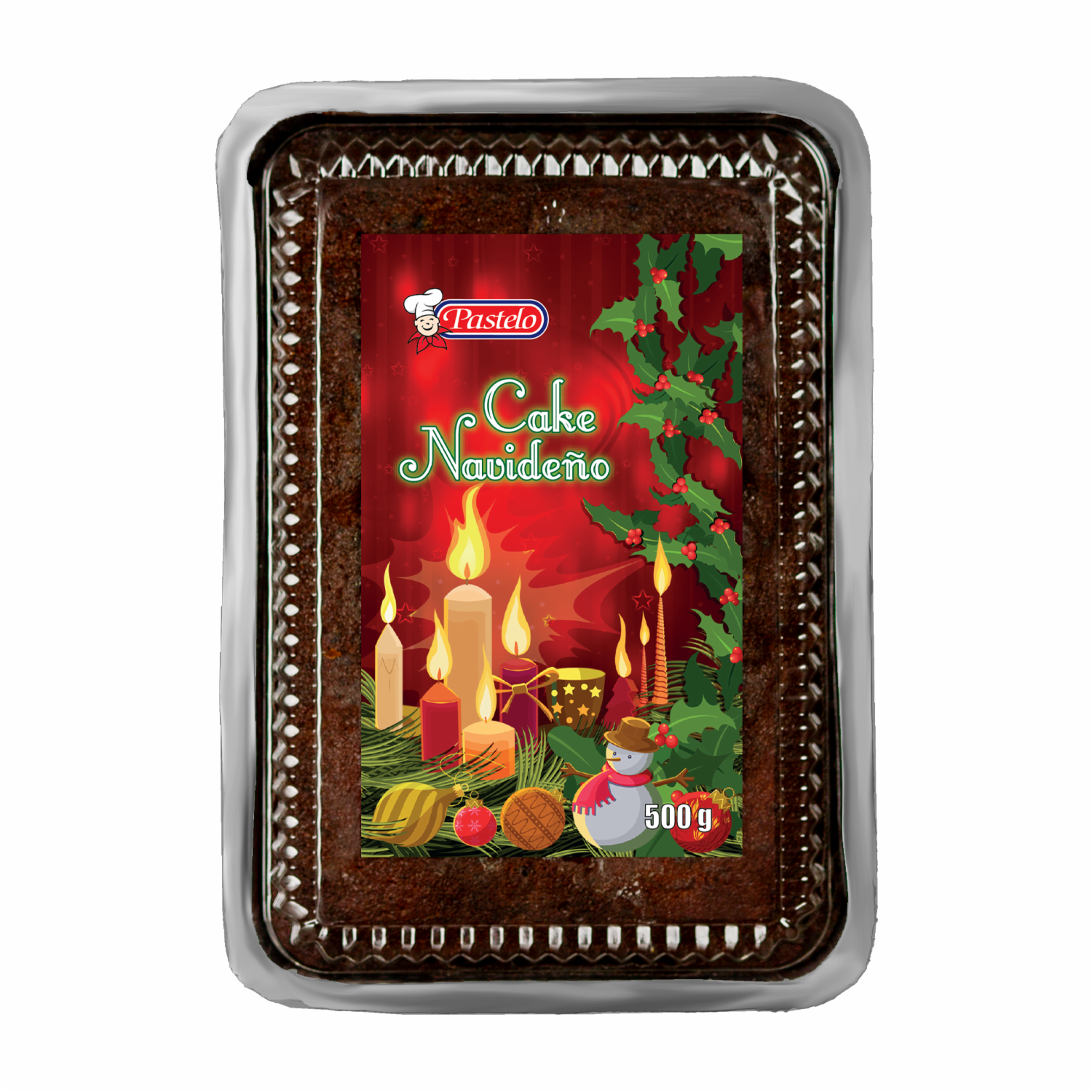 Cake Navideño PASTELO 500G