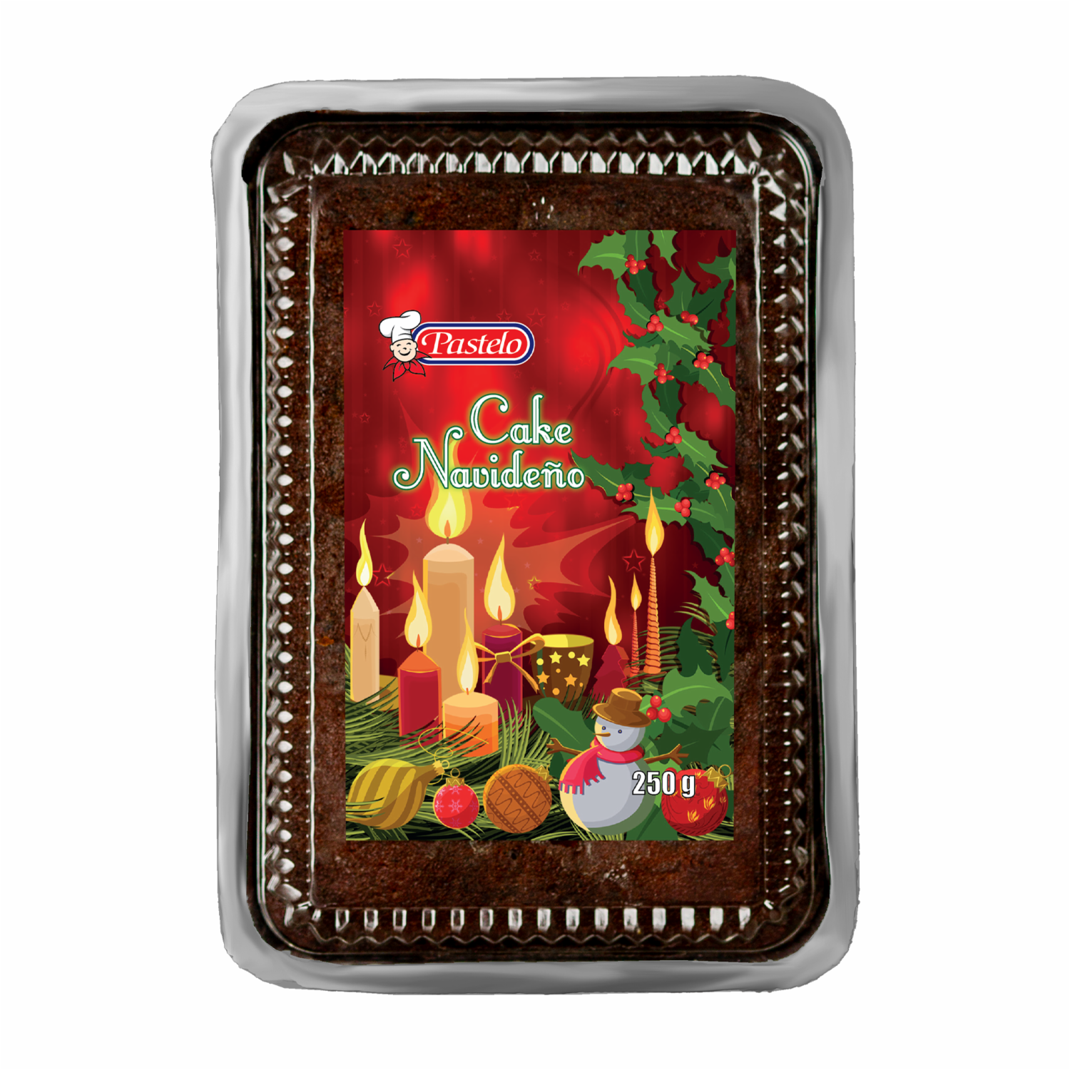 Cake Navideño PASTELO 250G