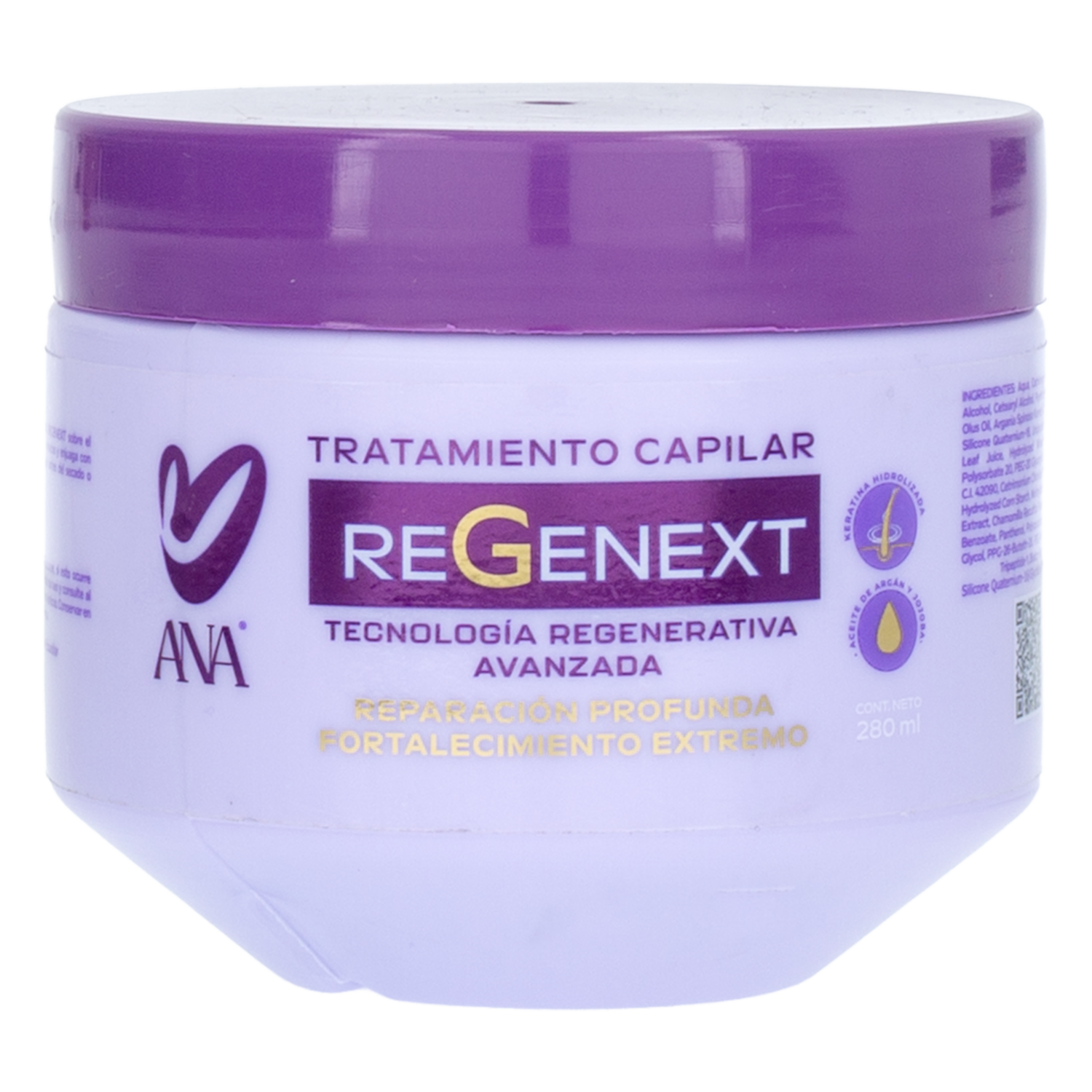Tratamiento Capilar Tecnología Regenerativa Avanzada ANA 280 Ml