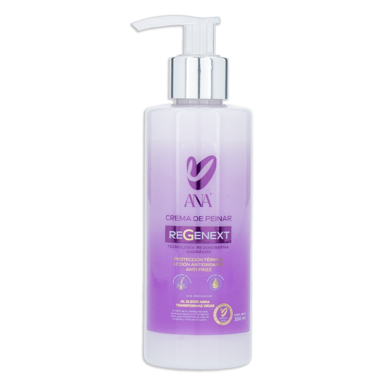 Crema Para Peinar Tecnología Regenerativa Avanzada ANA 200 Ml