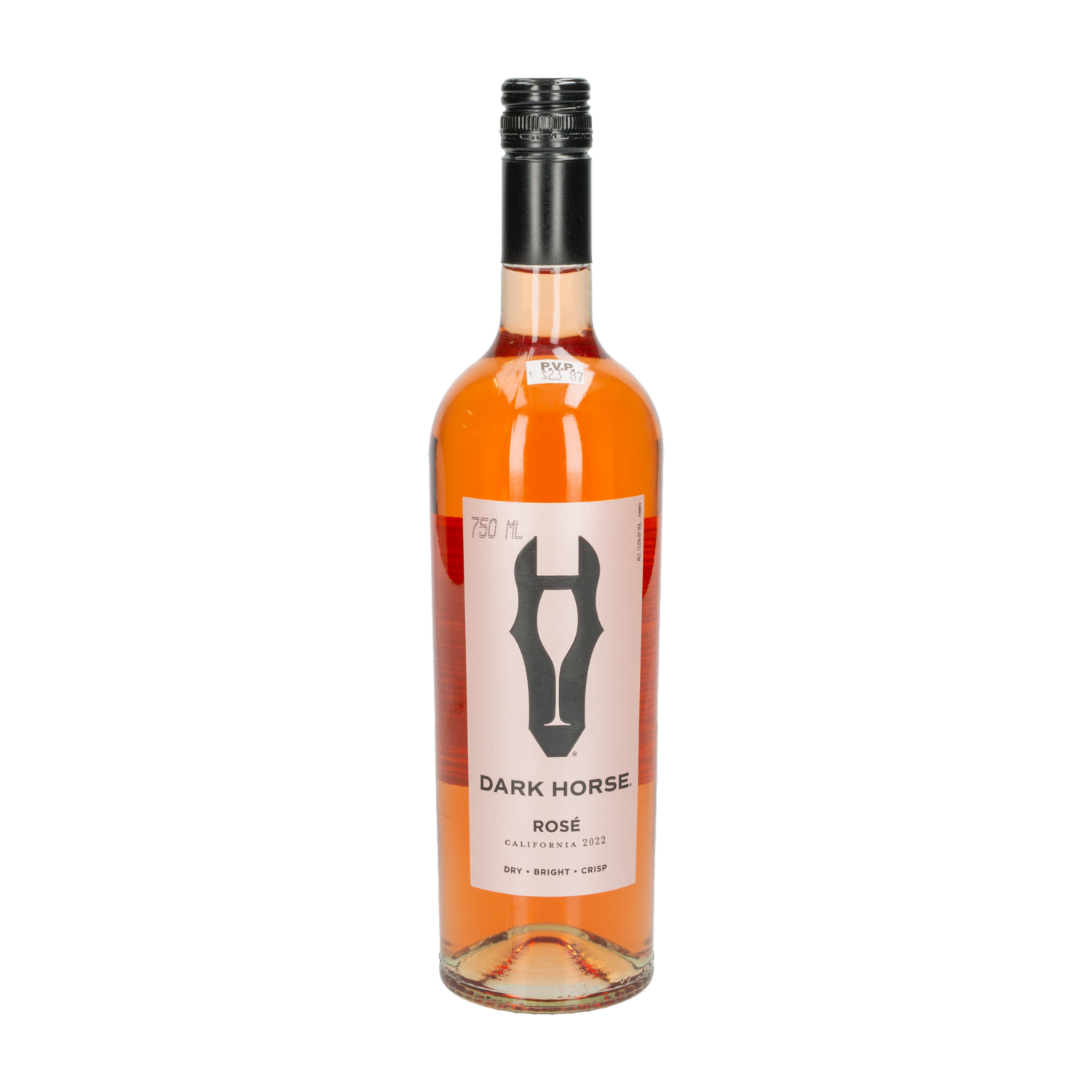 Vino Rosado Dry 13% Alc. Vol. DARK HORSE 750 Ml