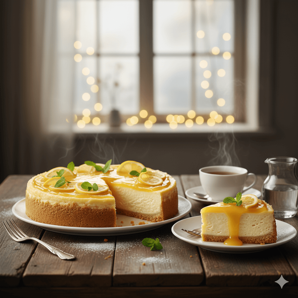 Cheesecake de Limón