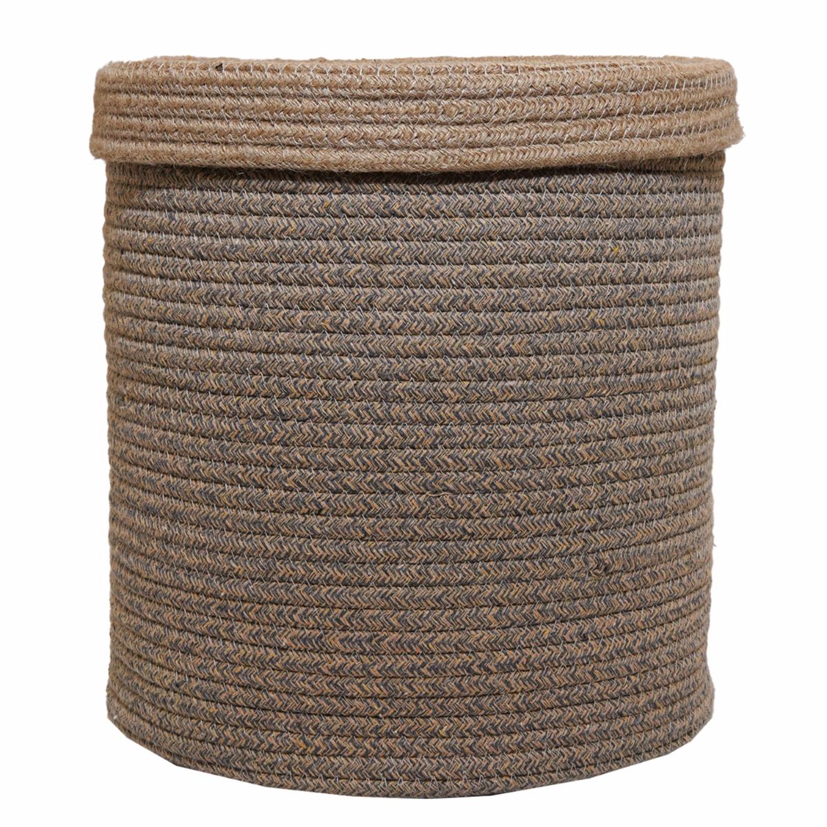 Cesta Multiuso Color Gris Sin Azas FREE HOME Unidad
