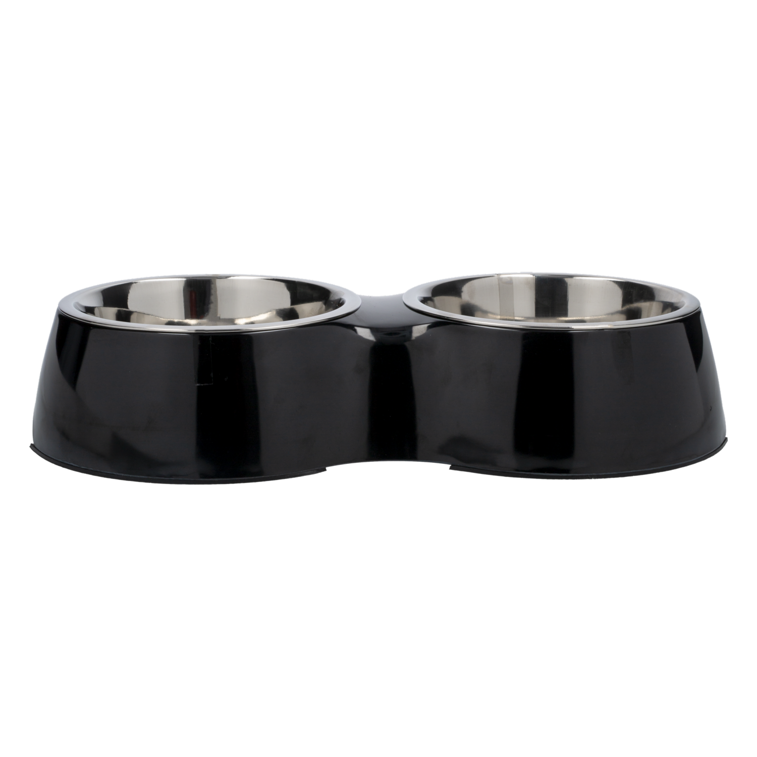 Plato Para Mascota Doble De Melamina Antideslizante Plain Doble KUMAR Unidad