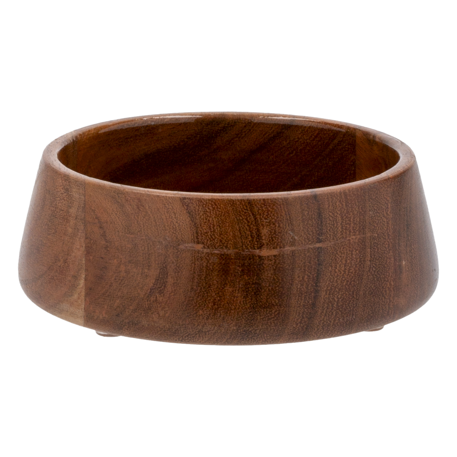 Plato Para Mascota De Madera Natural Tapered Natural KUMAR Unidad
