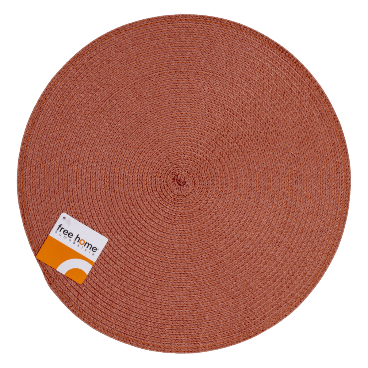 Individual Redondo Tejido Anne Terracota FREE HOME 38 Cm