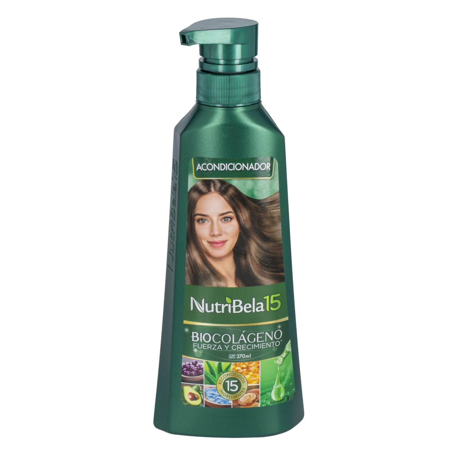Acondicionador De Cabello Biocolágeno Fuerza Y Crecimiento NUTRIBELA 750 Ml