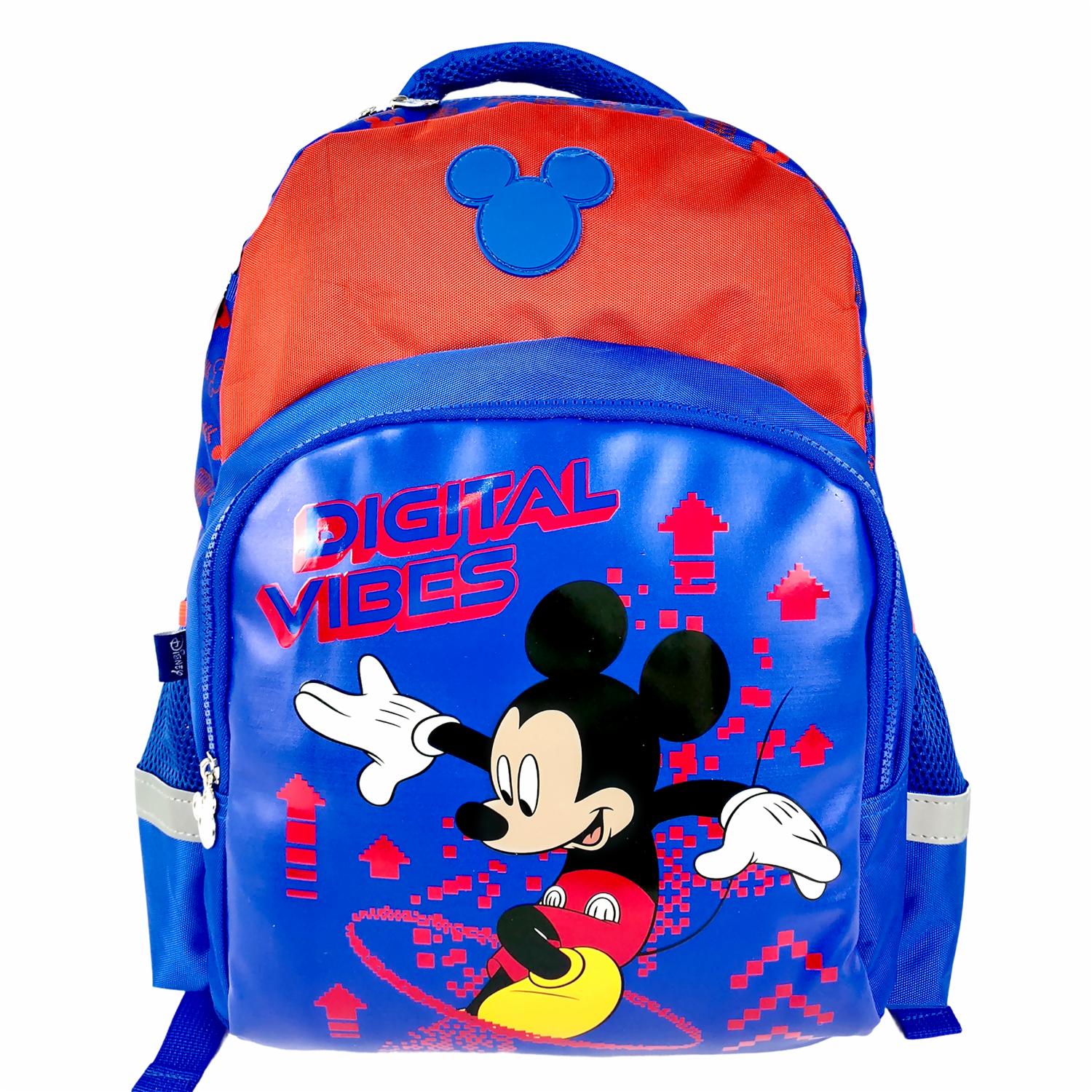 Mochila Escolar Para Niño Diseño Mickey PRIMAVERA 16″