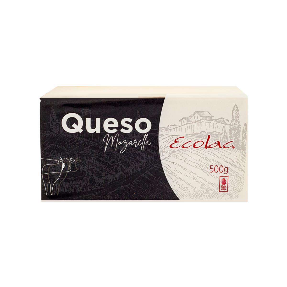 Queso Mozarella ECOLAC 500 G